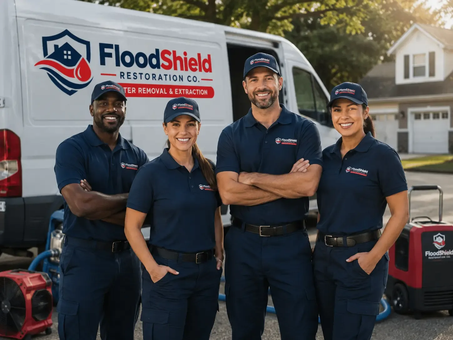 Flood Damage Restoration company in Luana, IA