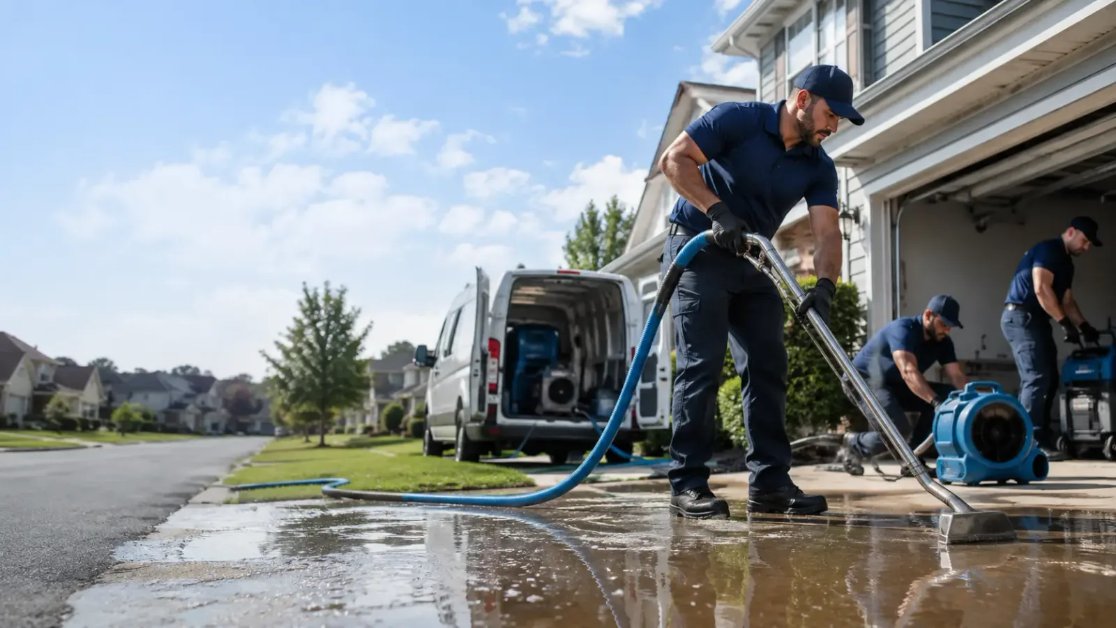 Flood Damage Restoration in Luana, IA